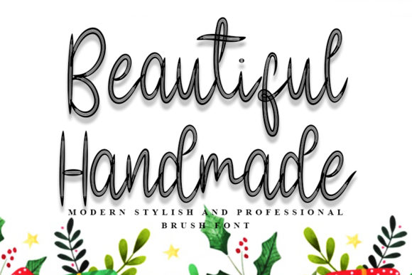 Beautiful Handmade Font for Business