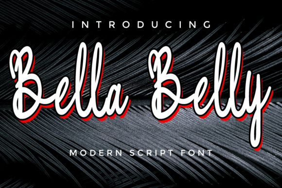 Bella Belly Font: A Festive Typeface for Digital Branding