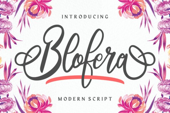 Blofera: A Handwritten Font That Elevates Your Brand