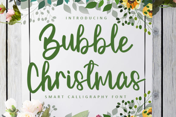 Bubble Christmas: A Sweet Script Font for Memorable Marketing