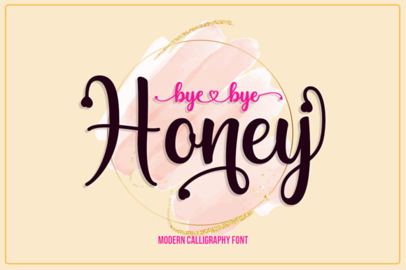 Bye Bye Honey: A Sweet Typeface for Your Brand