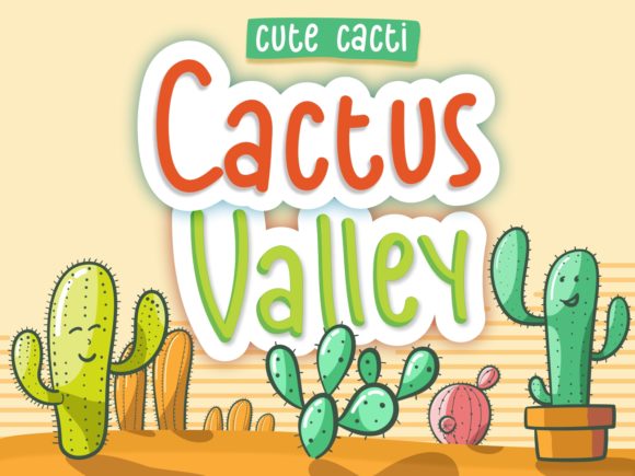 Cactus Valley Font for Web Design
