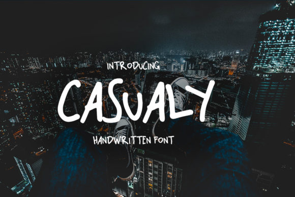 Casualy: A Handwritten Font That Elevates Campaign Creativity