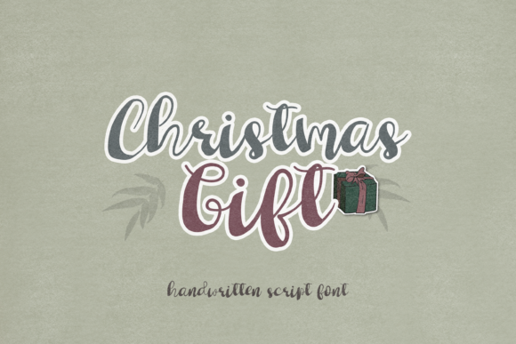 Christmas Gift Font: A Quirky, Professional Touch for Your Brand