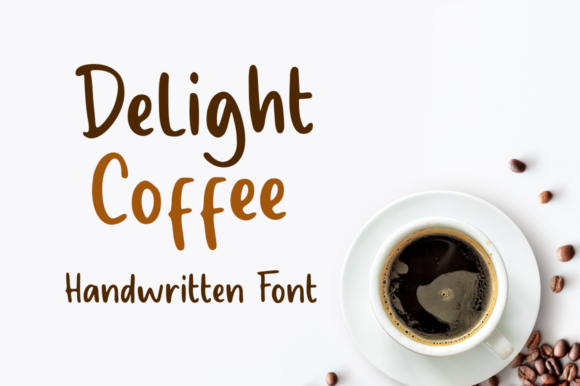 Delight Coffee: A Fun Handwritten Font