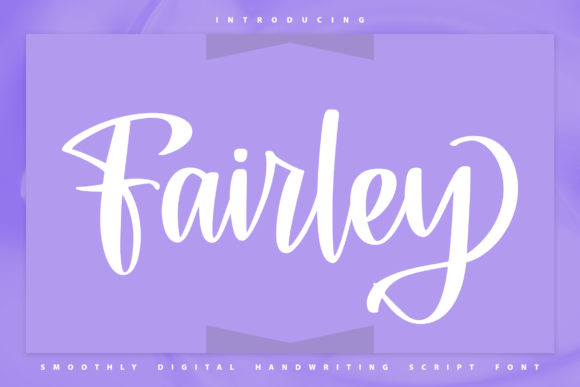 Fairley: A Handwritten Font for Editorial Elegance