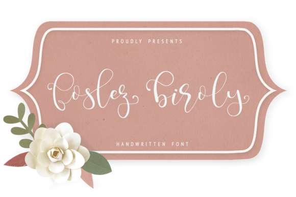Foslez Biroly Font: A Handwritten Typeface That Elevates Brand Identity