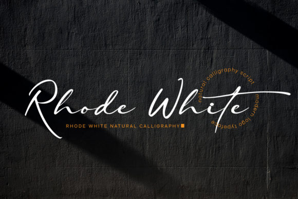 How Rhode White Font Elevates My Handmade Creations