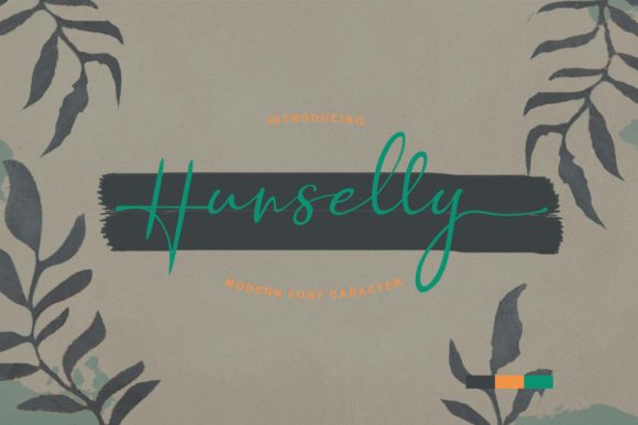 Hunselly Font: Elegance Meets Digital Design