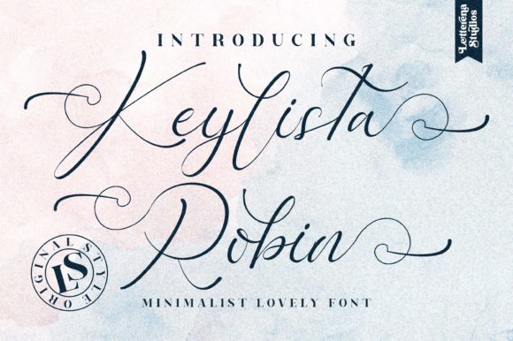 Keylista Robin: A Handwritten Typeface for Digital Design