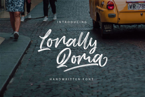 Lonally Qoma: A Beautiful Handwritten Font for Editorial Design