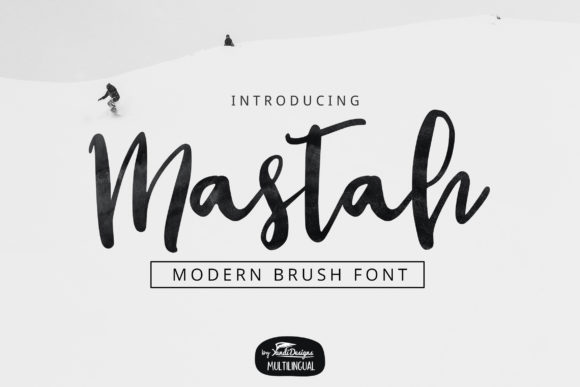 Mastah Font: A Modern Handwritten Typeface for Digital Design