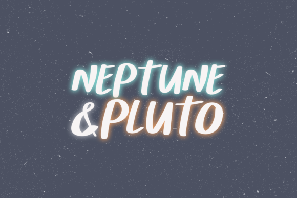 Neptune Pluto Font: A Charming Typeface for Creative Makers