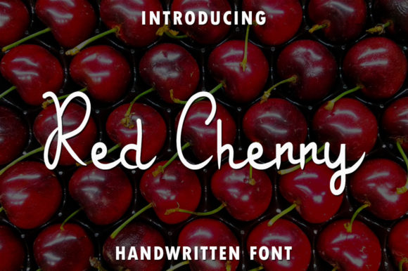 Red Cherry: A Handwritten Font That Elevates Brand Content