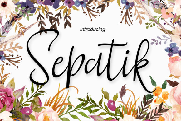 Sepatik Font: A Glamorous Typeface for Creative Branding Projects