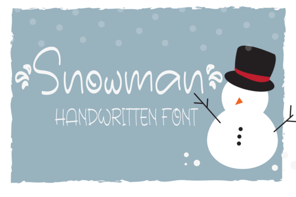 Snowman Font: A Script Amp Typeface for Charming Editorial Design
