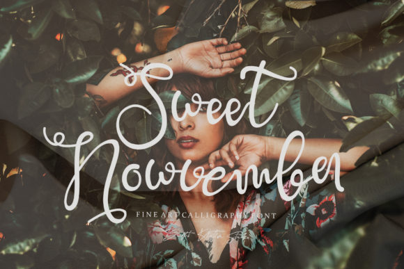 Sweet Nowvember: A Handwritten Typeface That Elevates Branding Efforts