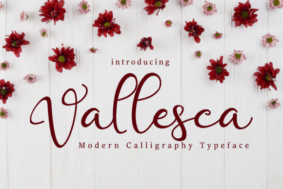 Vallesca Font: A Playful Typeface for Digital Branding